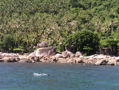 Koh Tao on the wai in